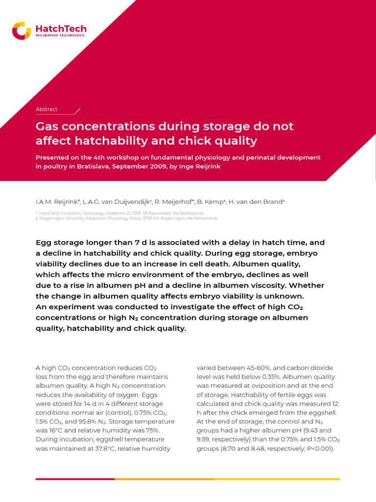 Abstract_ Gas Concentrations During Storage Do Not Affect Hatchability ...