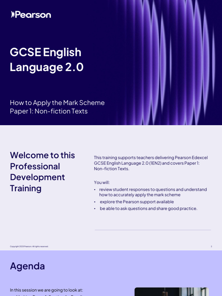 GCSE English Language 2.0 Mark Scheme Guide | PDF | Human Communication ...