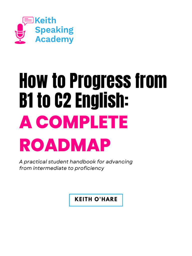 Progressing from B1 to C2 English Guide | PDF | English Language | Word