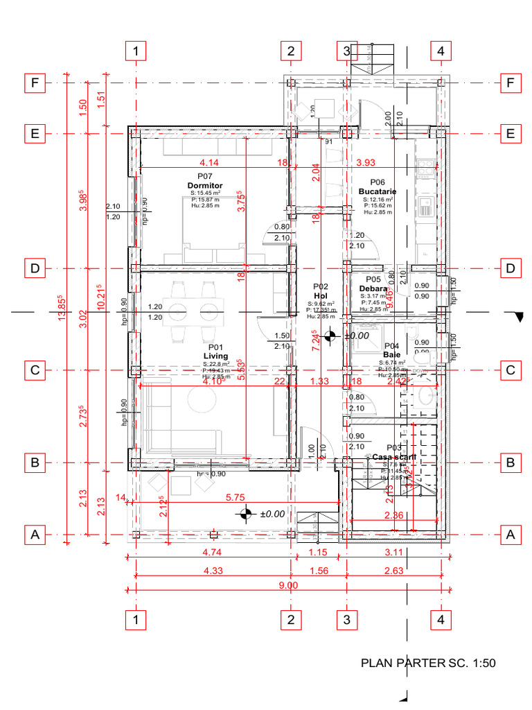 Detailed Floor Plan Dimensions | PDF
