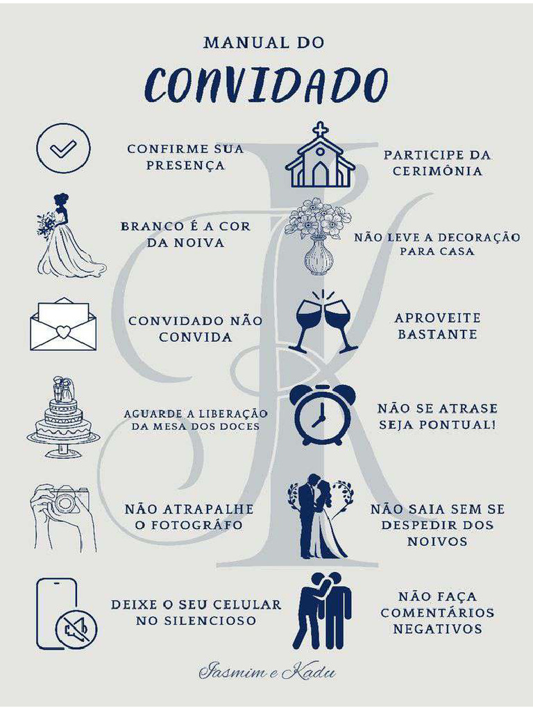 Manual Do Convidado | PDF