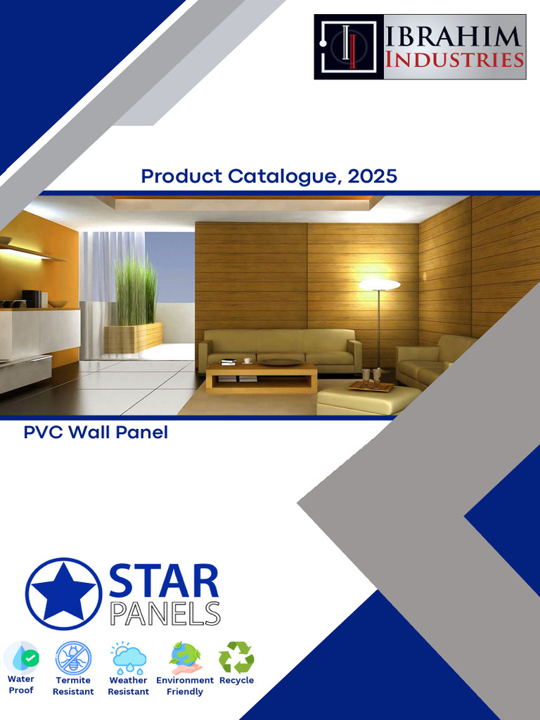 2025 PVC Wall Panels Catalogue | PDF | Polyvinyl Chloride | Wall