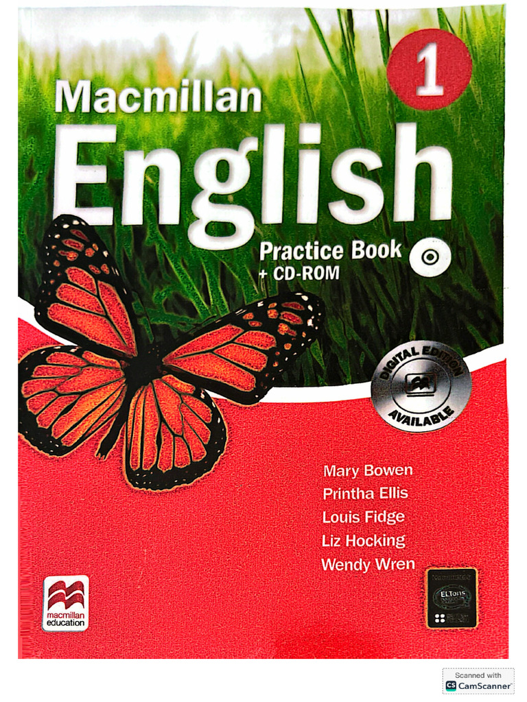 Macmillan English Practice Book 1 | PDF