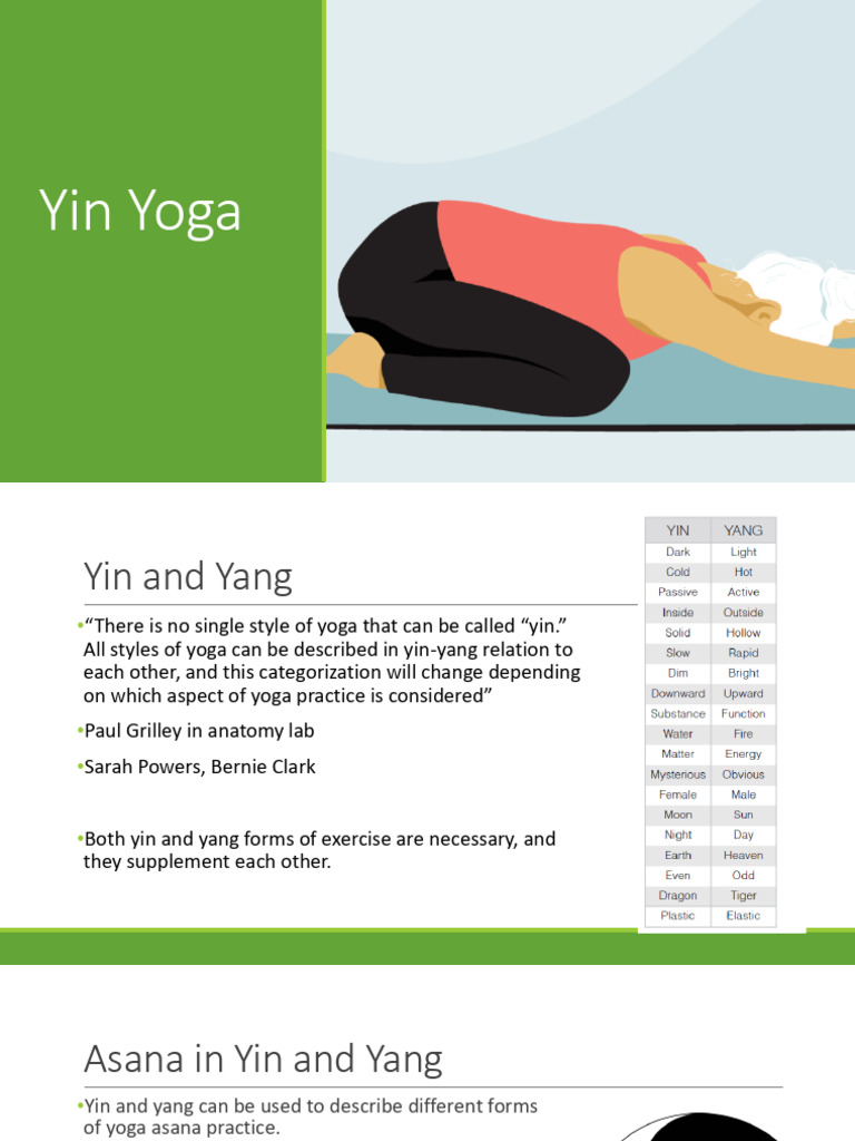 Understanding Yin Yoga and Ayurveda | PDF | Breathing | Spiritual Practice