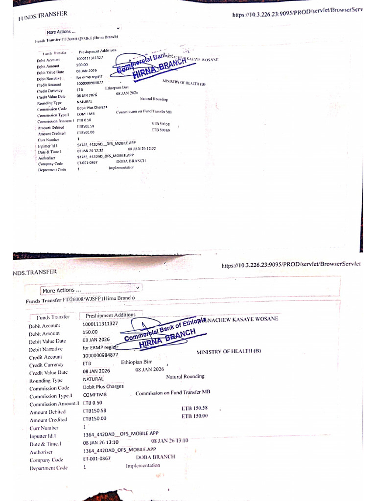 Ermp Payment Fee | PDF