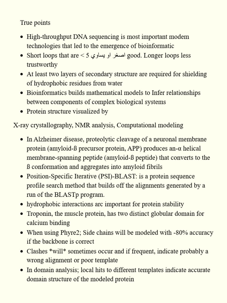 Key Concepts in Bioinformatics and Proteomics | PDF | Biology | Systems ...