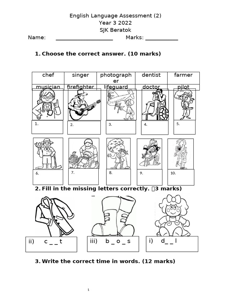 English Assessment 2 | PDF | Chess Openings | Chess
