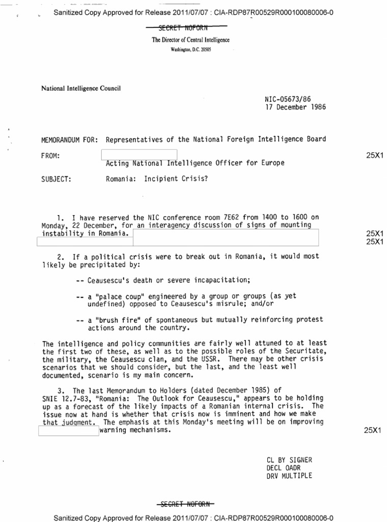 CIA Dec 1986 | PDF