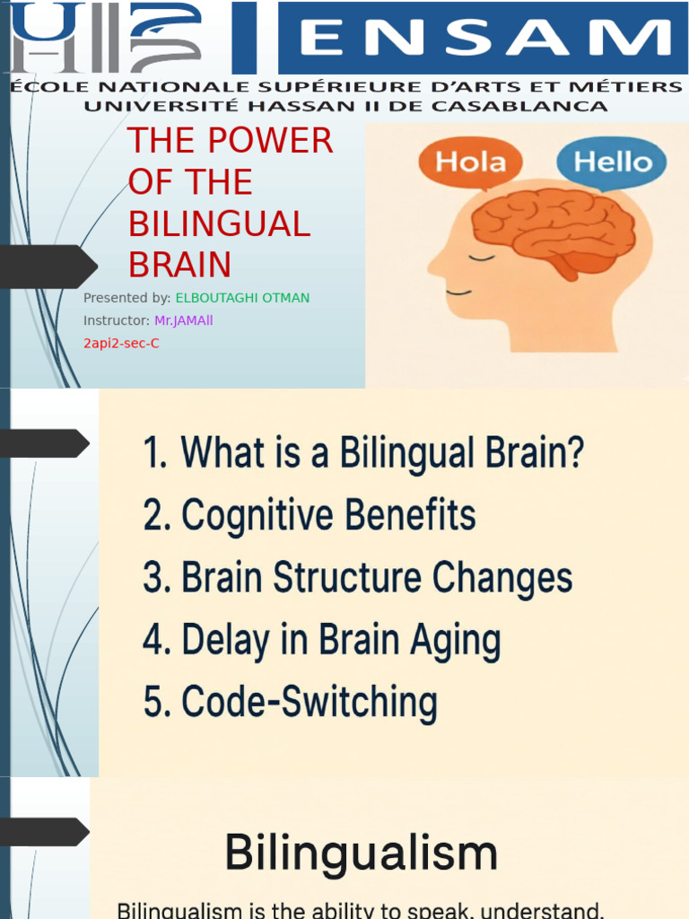 The Power of Bilingual Brain | PDF