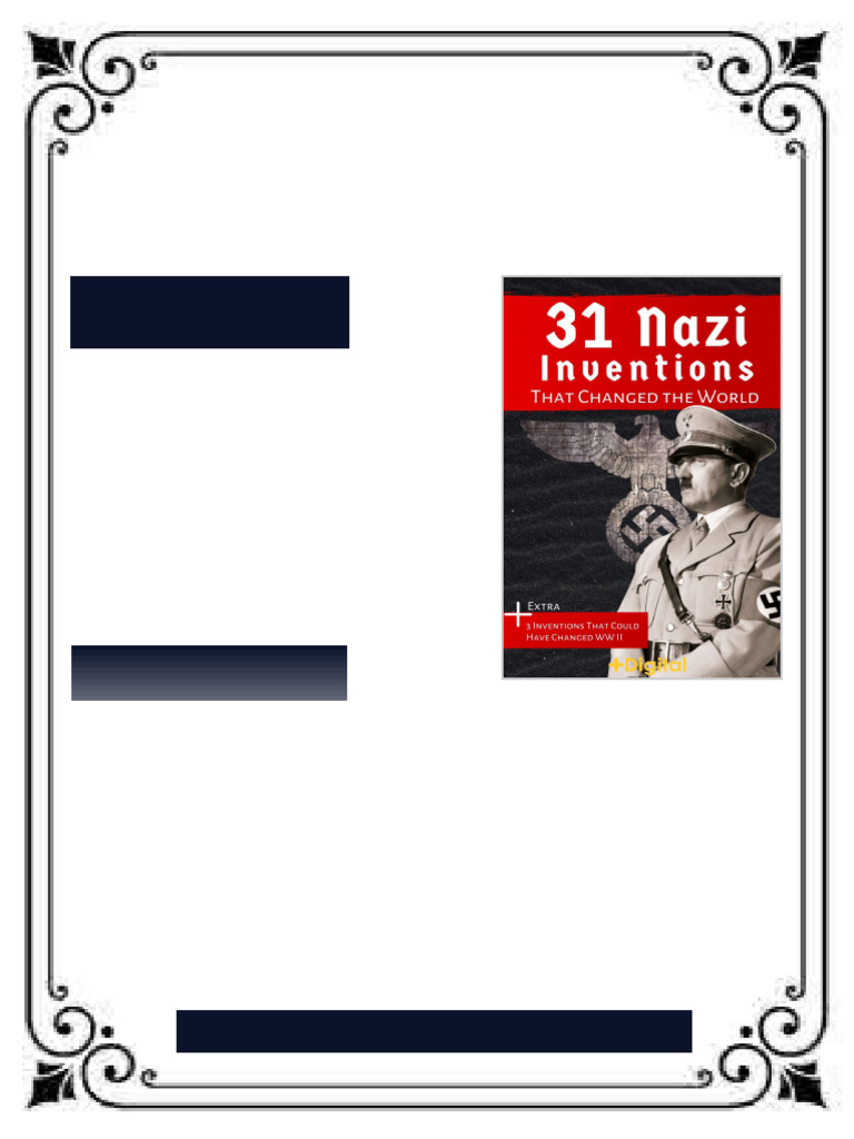 31 Nazi Inventions That Changed the World First Edition +Digital Books ...