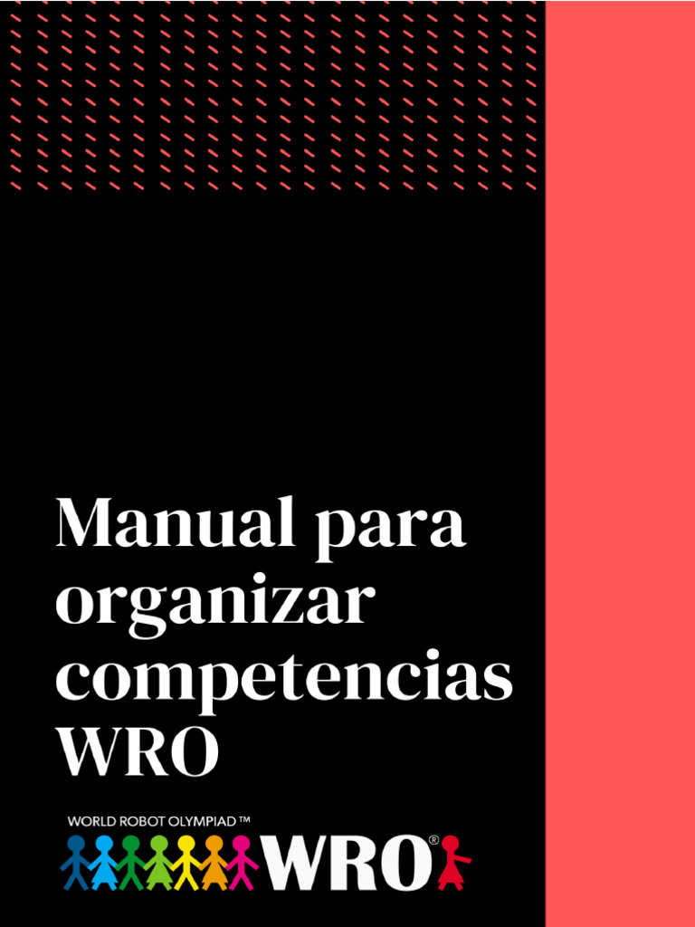 Guía para Organizar Competencias WRO | PDF | Robot | Robótica