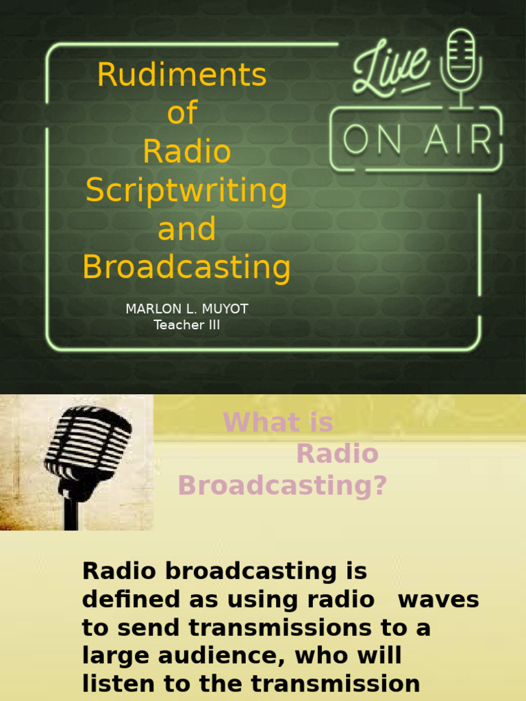 Essentials of Radio Broadcasting | PDF | Broadcasting | News