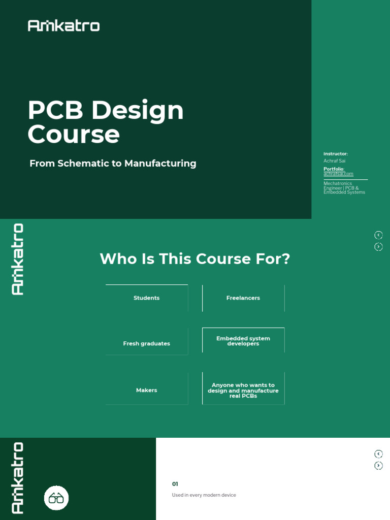 PCB Course Preview 1 | PDF | Printed Circuit Board | Computer Engineering