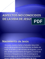 Aspectos No Conocidos de La Vida de Jesús