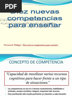 Diez Nuevas Competencias para Enseñar