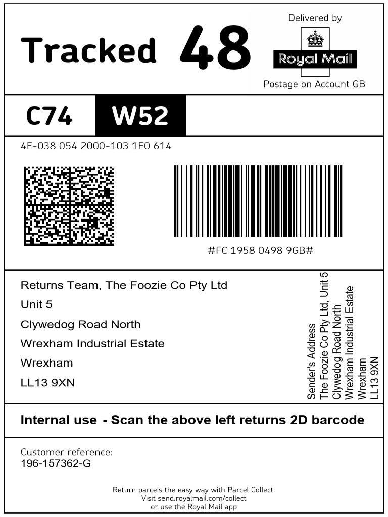 Easy Parcel Returns with Royal Mail | PDF