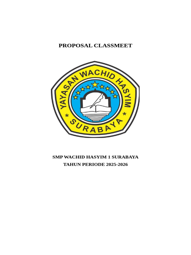 Proposal Kegiatan Class Meeting 2025-2026 | PDF