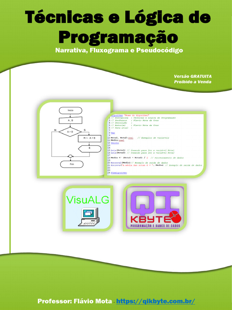 Lógica de Programação e Algoritmos | PDF | Armazenamento de dados de ...