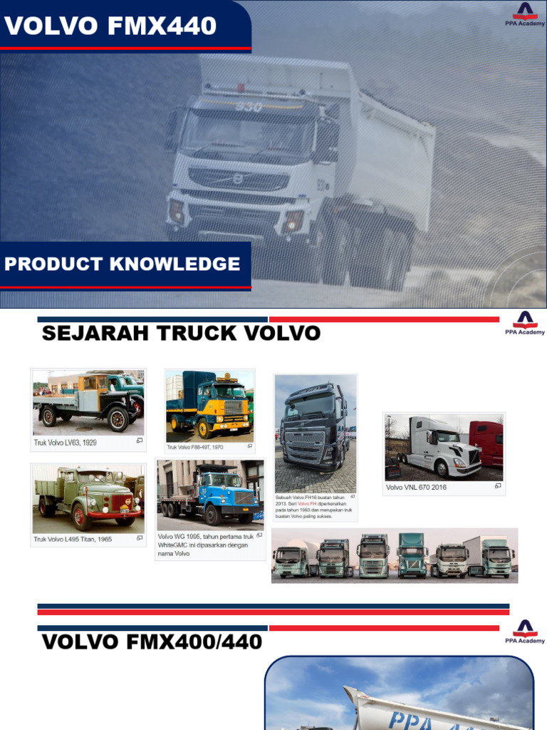 Volvo FMX440 Truck Overview Guide | PDF | Clutch | Axle