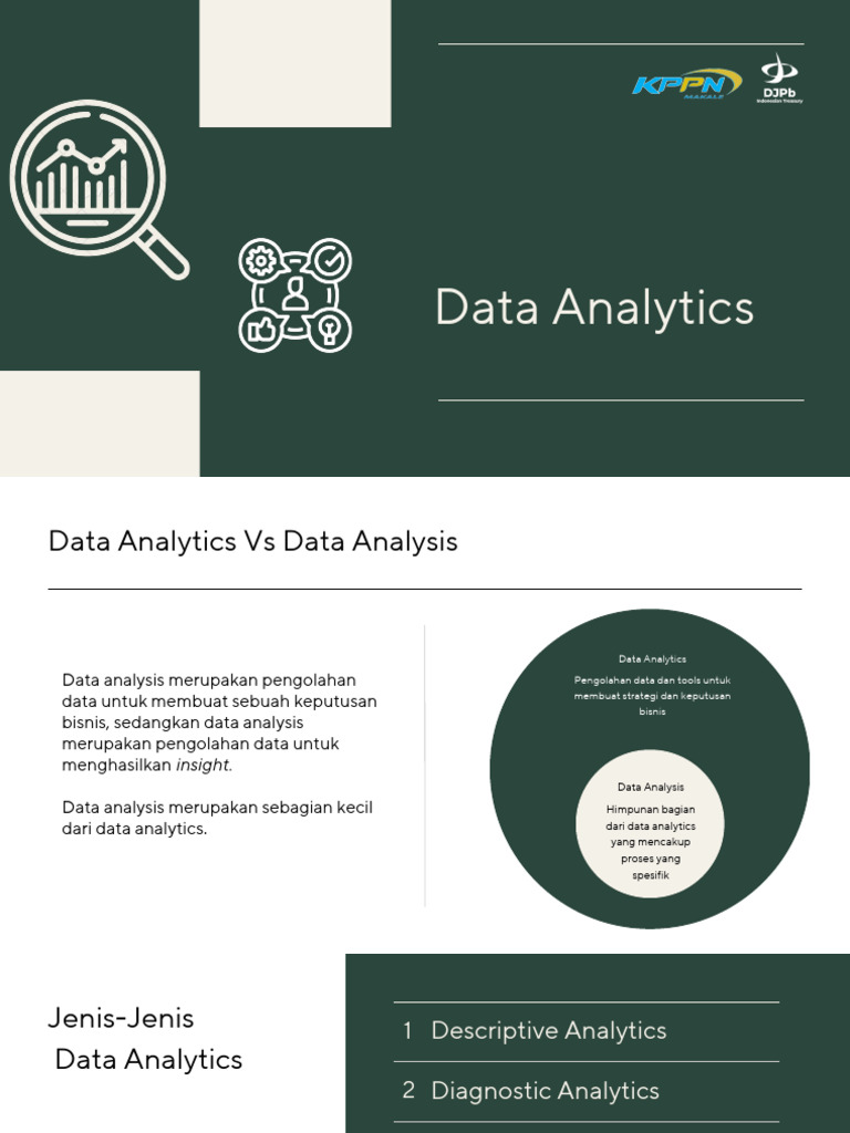 Panduan Lengkap Data Analytics dan Aplikasinya | PDF