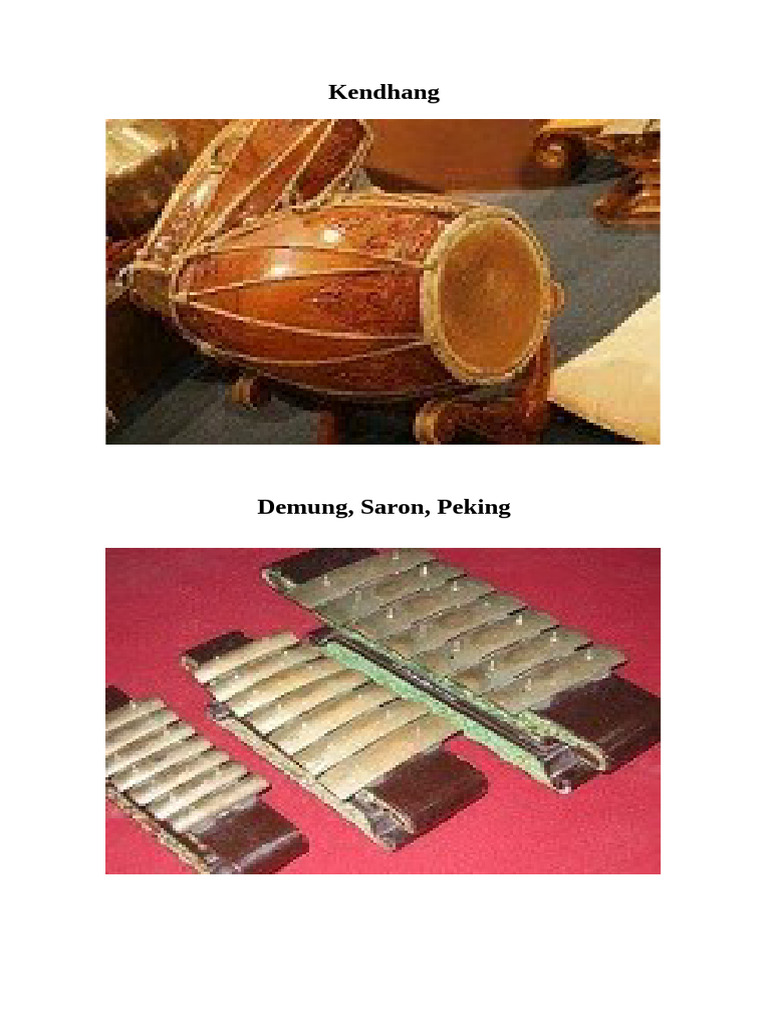 Kendhang | PDF