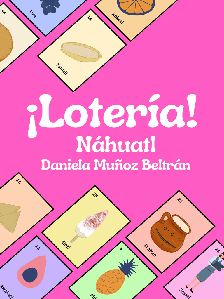 Tarjetas de Lotería en Náhuatl | PDF