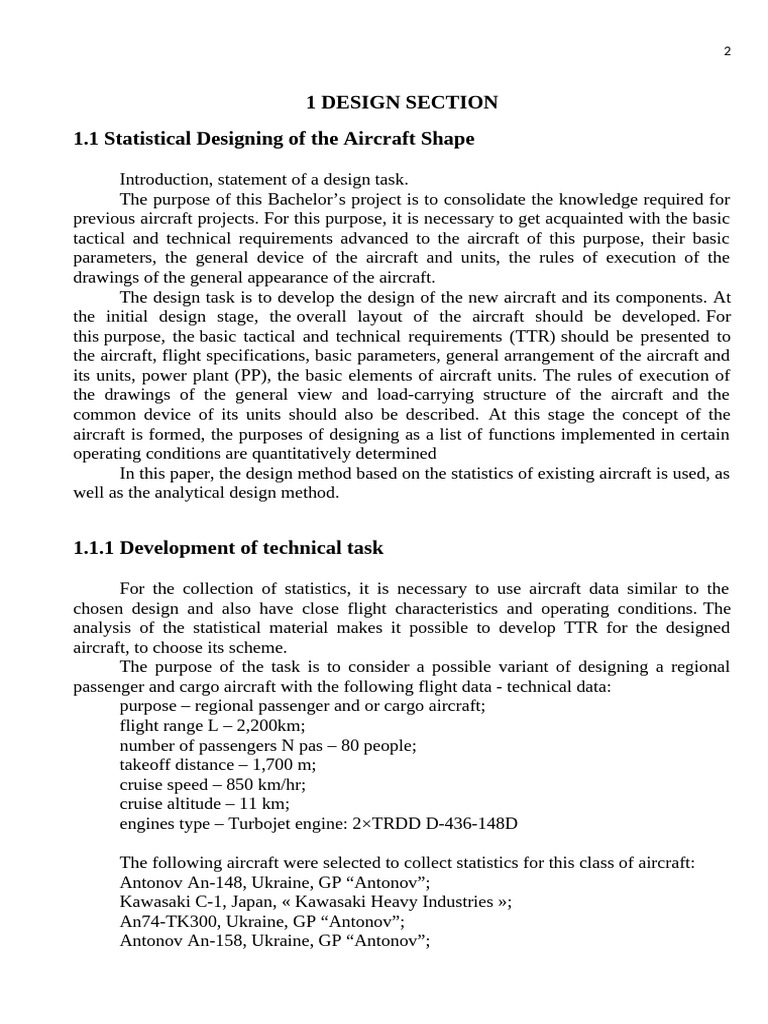 Aircraft Design Methodologies and Analysis | PDF | Aircraft | Landing Gear