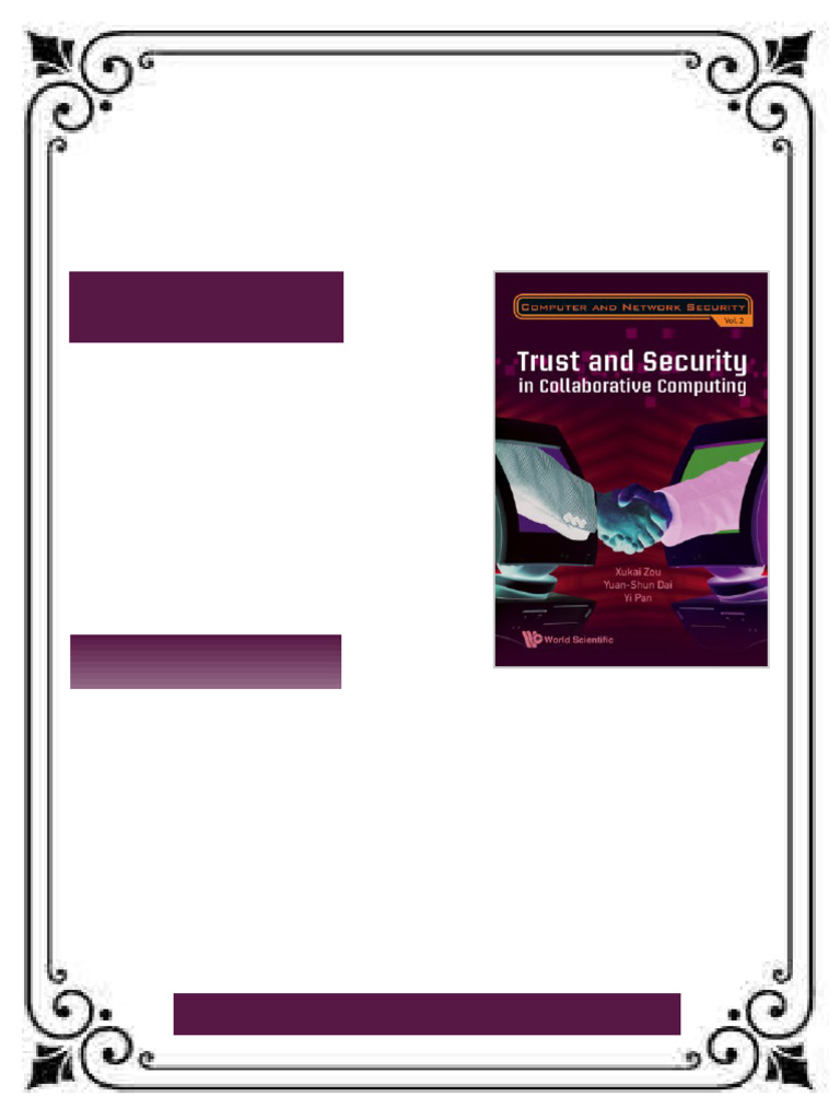Trust and security in collaborative computing Xukai Zou complete ebook ...