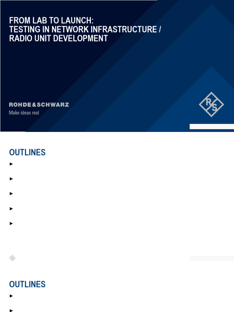 Testing Strategies for 5G Network Infrastructure | PDF | Duplex ...