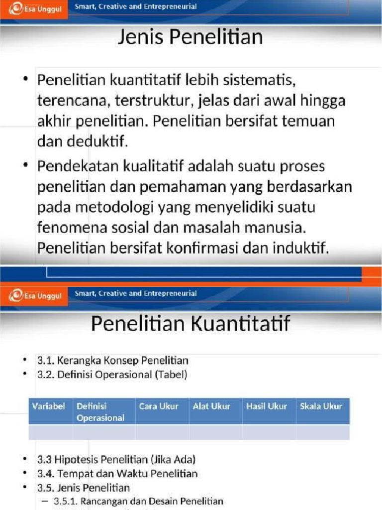 Metode Penelitian Pertemuan 9 | PDF