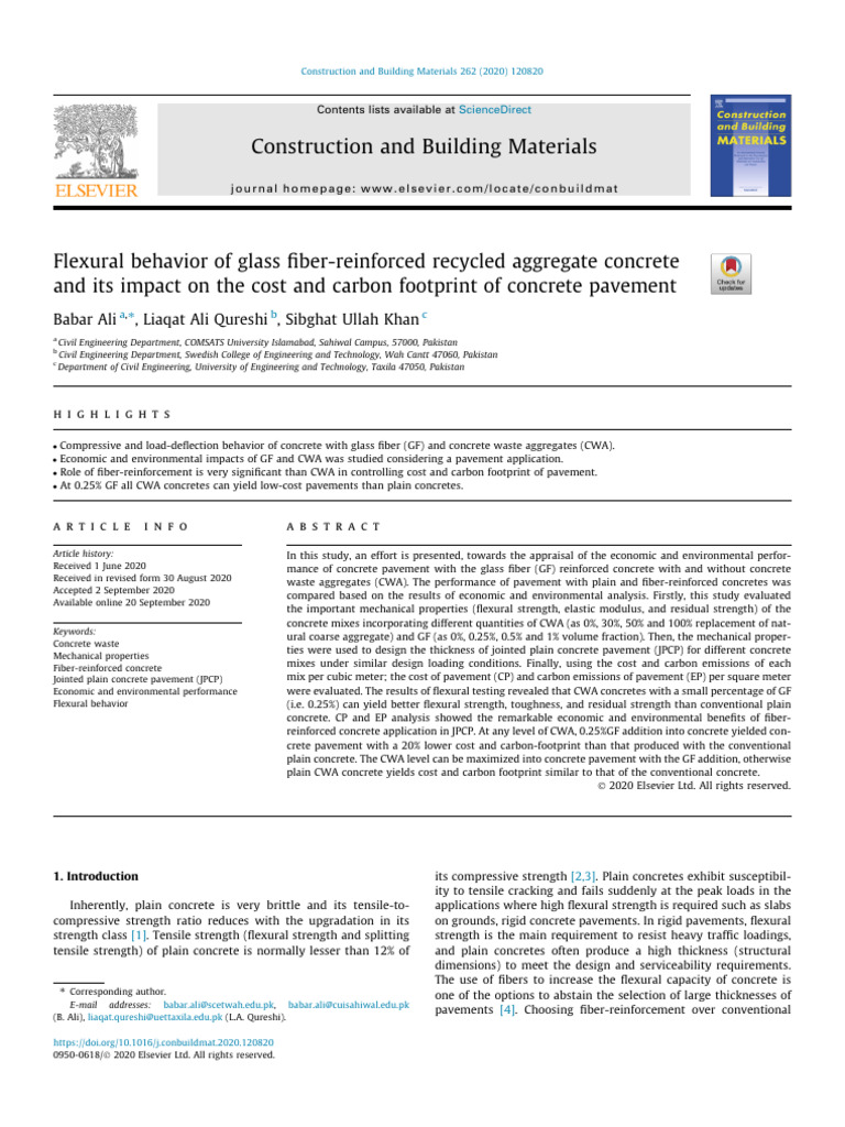 [R10] | PDF | Concrete | Strength Of Materials