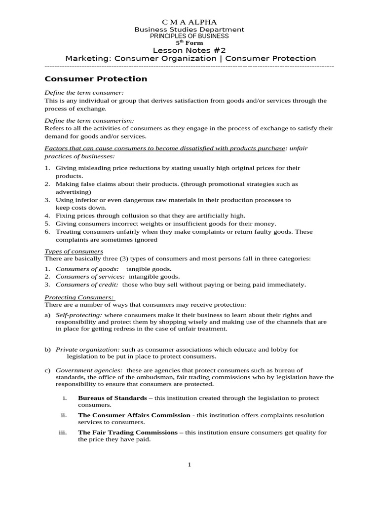 Consumer Protection and Rights Explained | PDF | Call Centre | Copyright