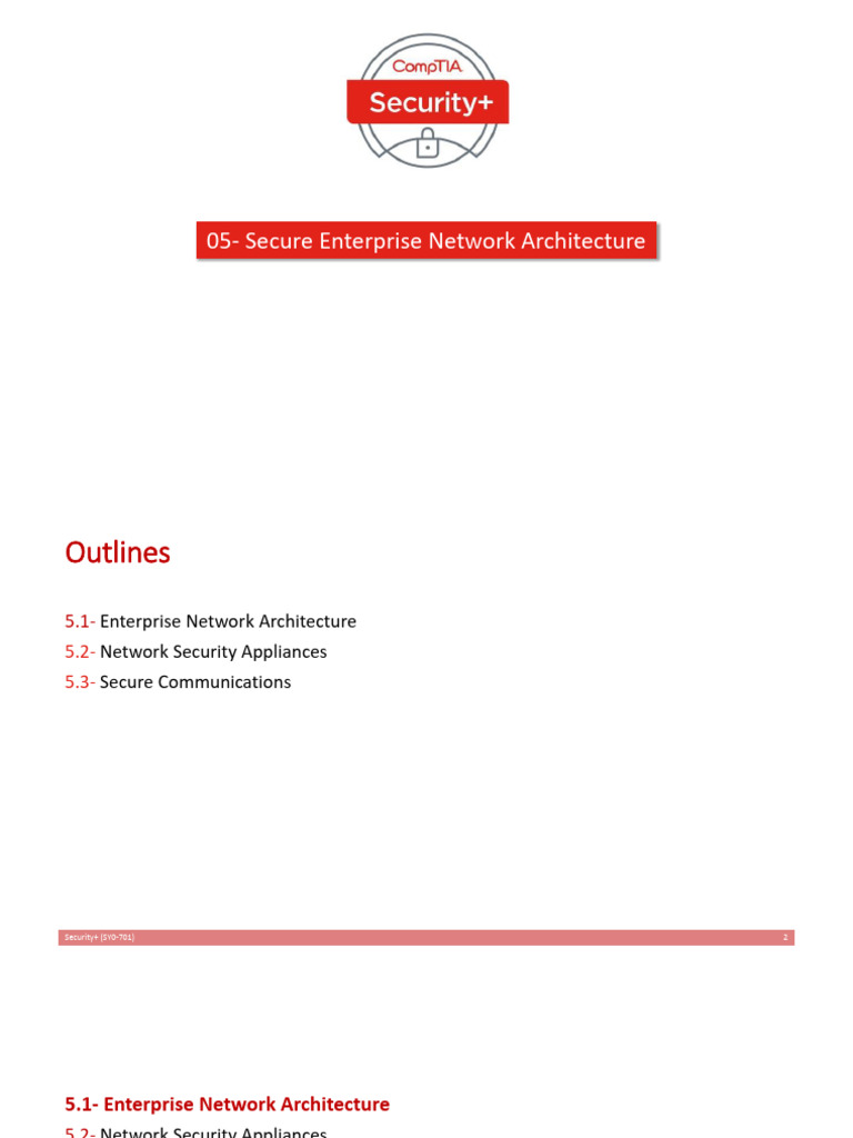 Secure Enterprise Network Design Guide | PDF | Proxy Server | Computer ...