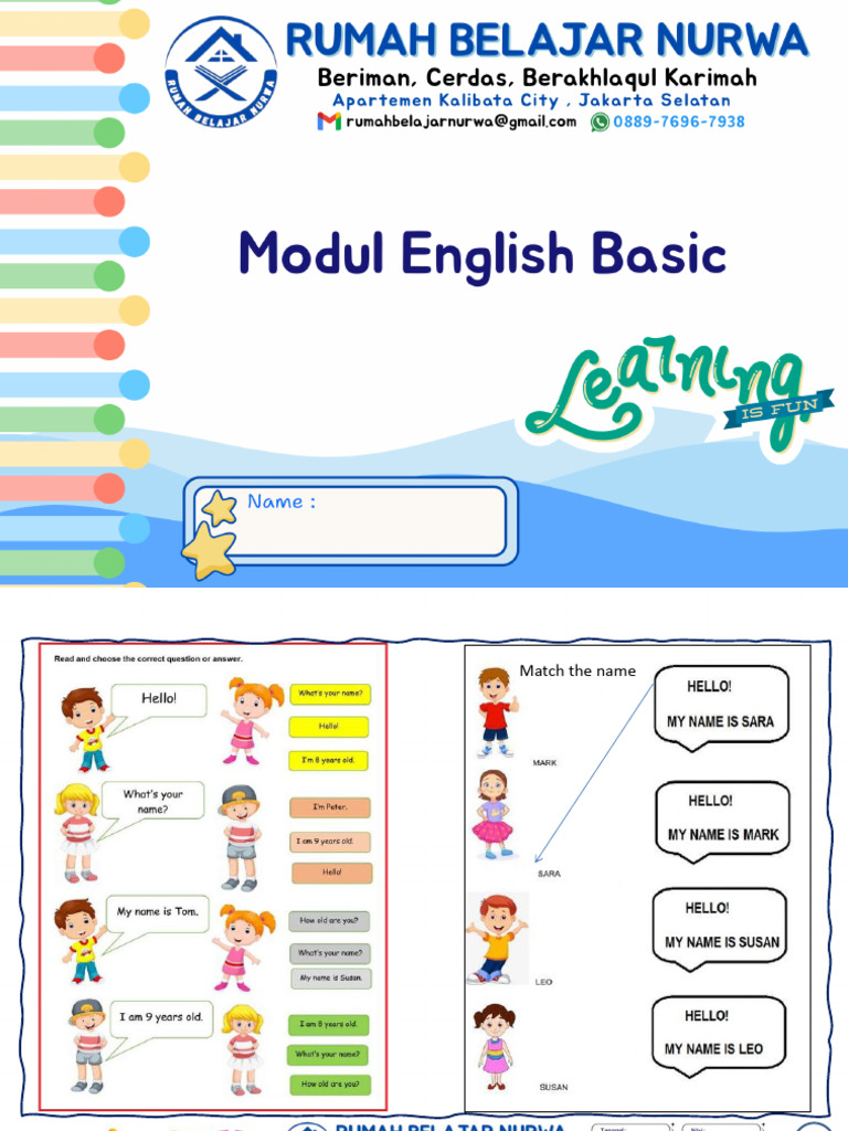 33. Modul Bhs Inggris - Basic (56 Hal) | PDF