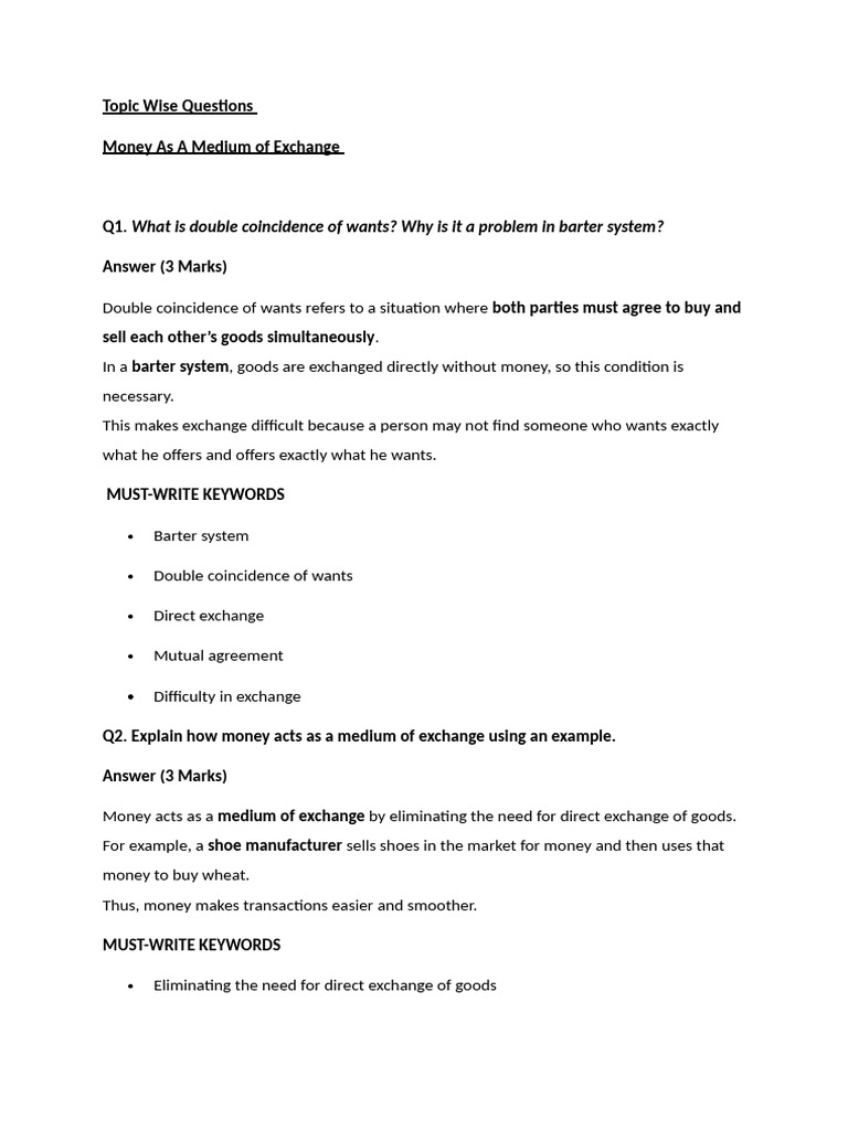 Money and Credit | PDF | Loans | Finance & Money Management