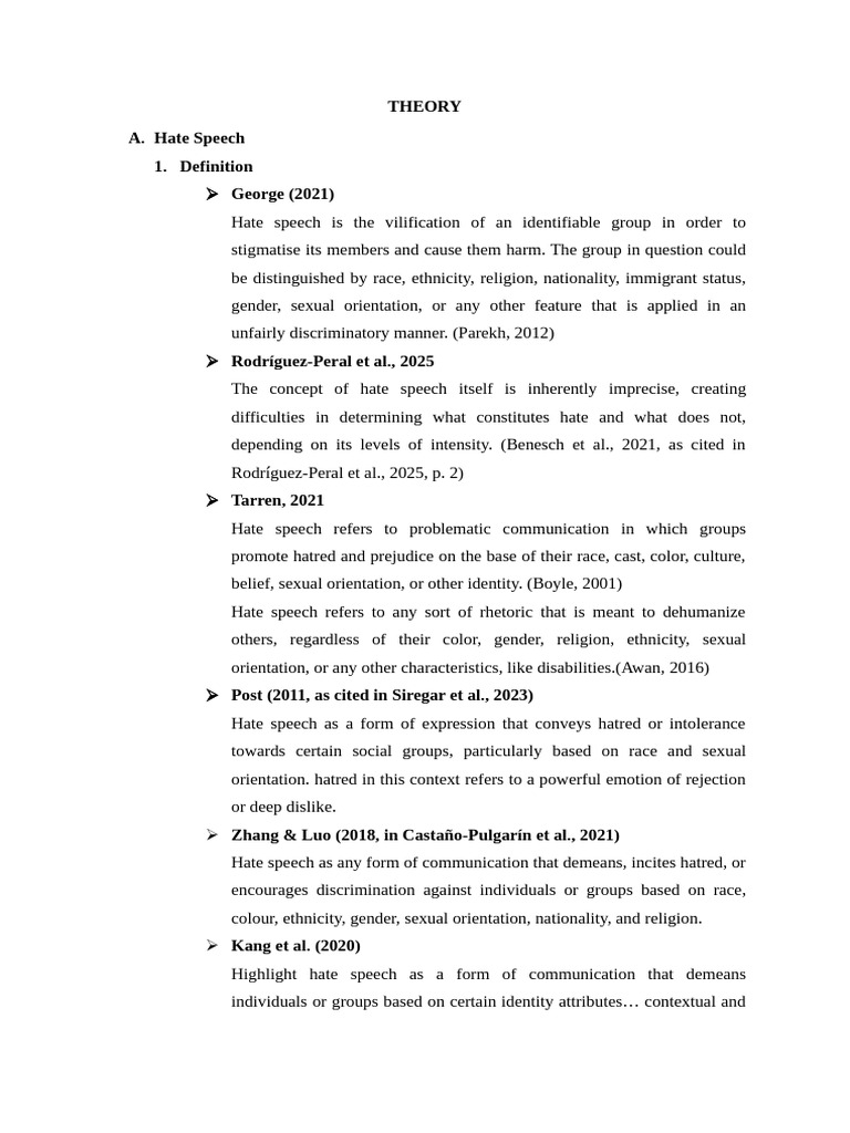 Understanding Hate Speech Dynamics | PDF | Hatred | Discrimination