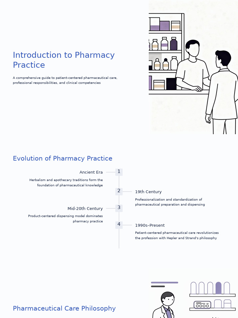 Pharmacy Practice: Patient-Centered Care Guide | PDF | Pharmacy ...