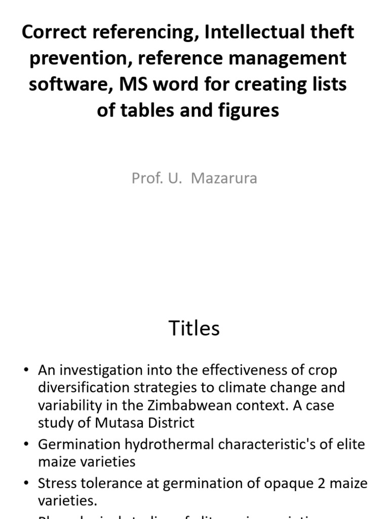 Effective Reference Management Guide | PDF | Computing