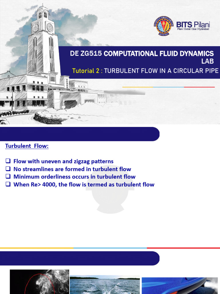 Turbulent Flow Analysis in Pipe CFD | PDF | Turbulence | Fluid Dynamics