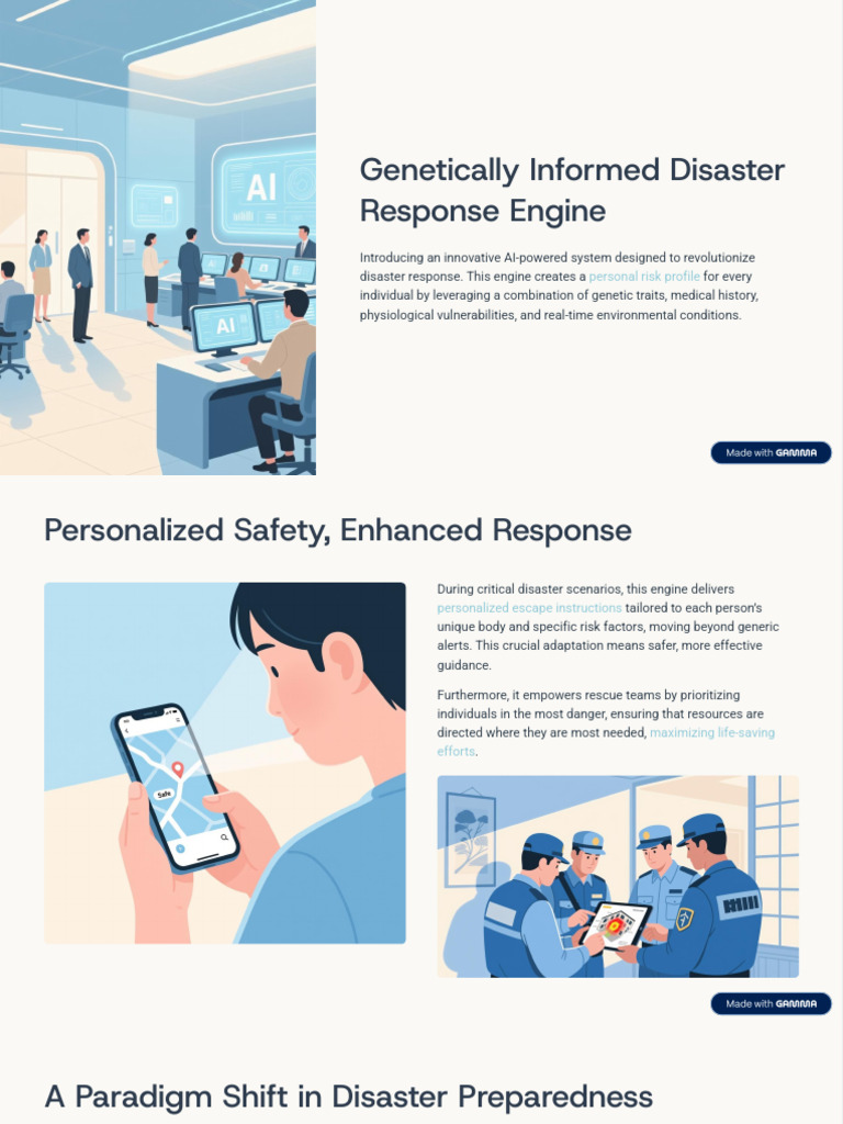 AI-Driven Personalized Disaster Response | PDF | Artificial ...