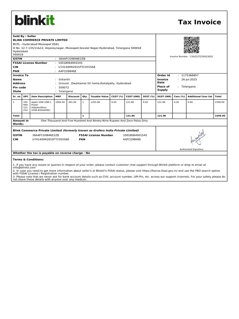 ForwardInvoice - ORD51010394218 2 | PDF | Invoice | Government Finances