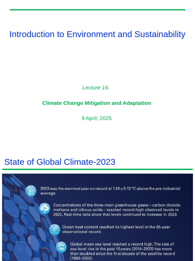 Climate Change Mitigation Strategies | PDF | United Nations Framework ...