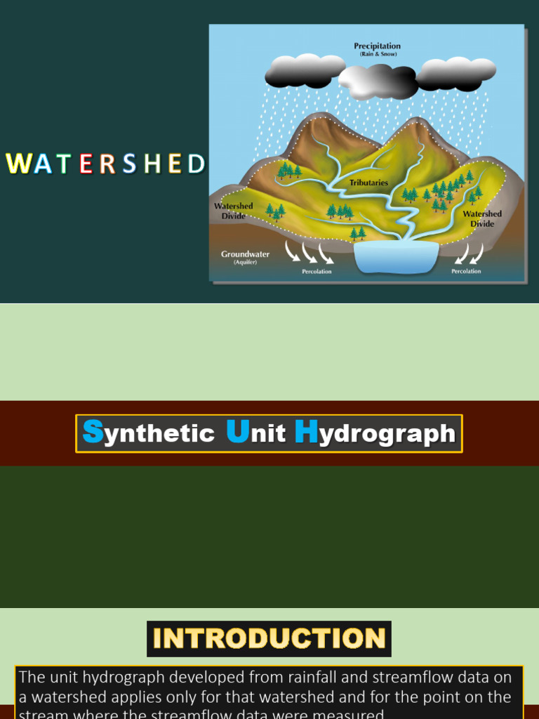 Synthetic Unit Hydrograph Methods | PDF | Drainage Basin ...