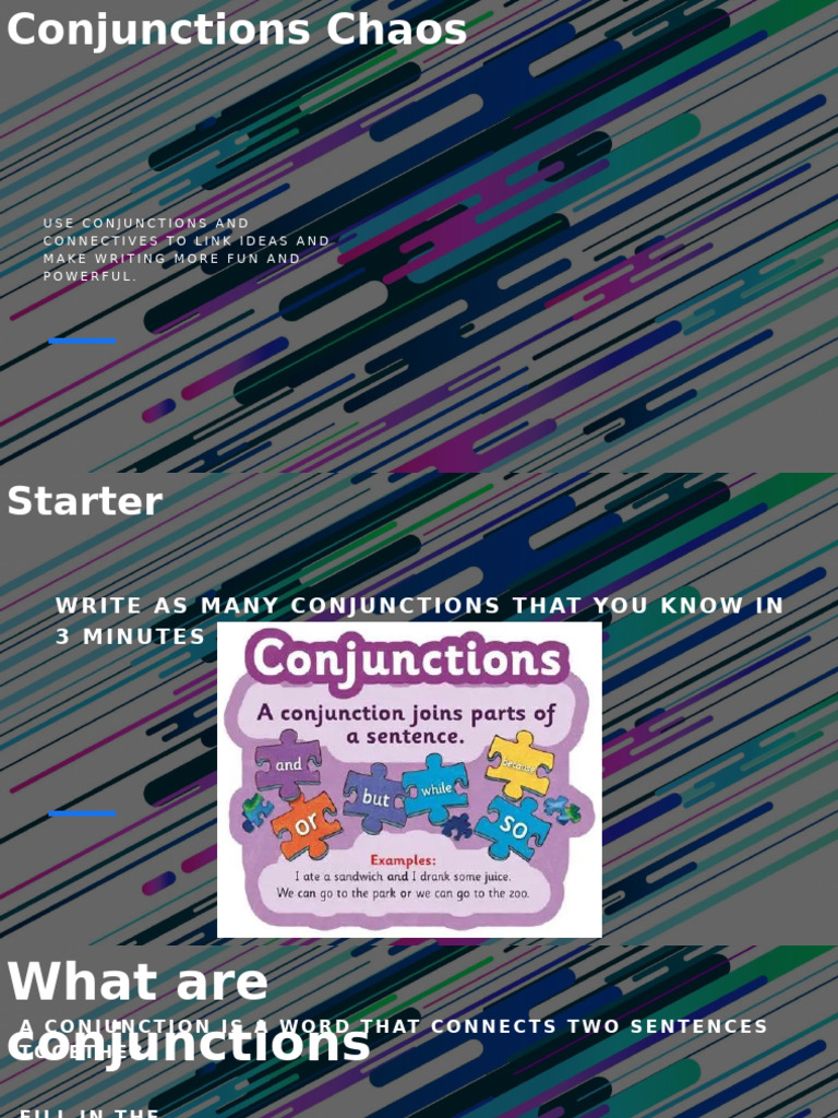 Mastering Conjunctions for Writing | PDF
