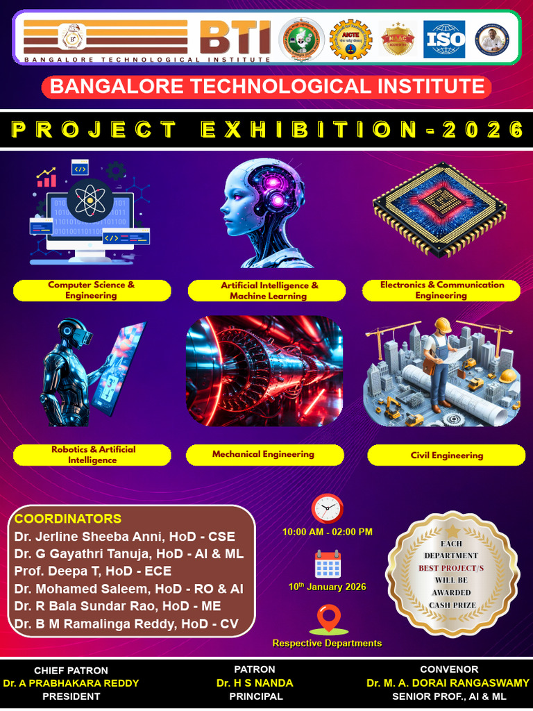Project Exhibition 2026 at BTI | PDF