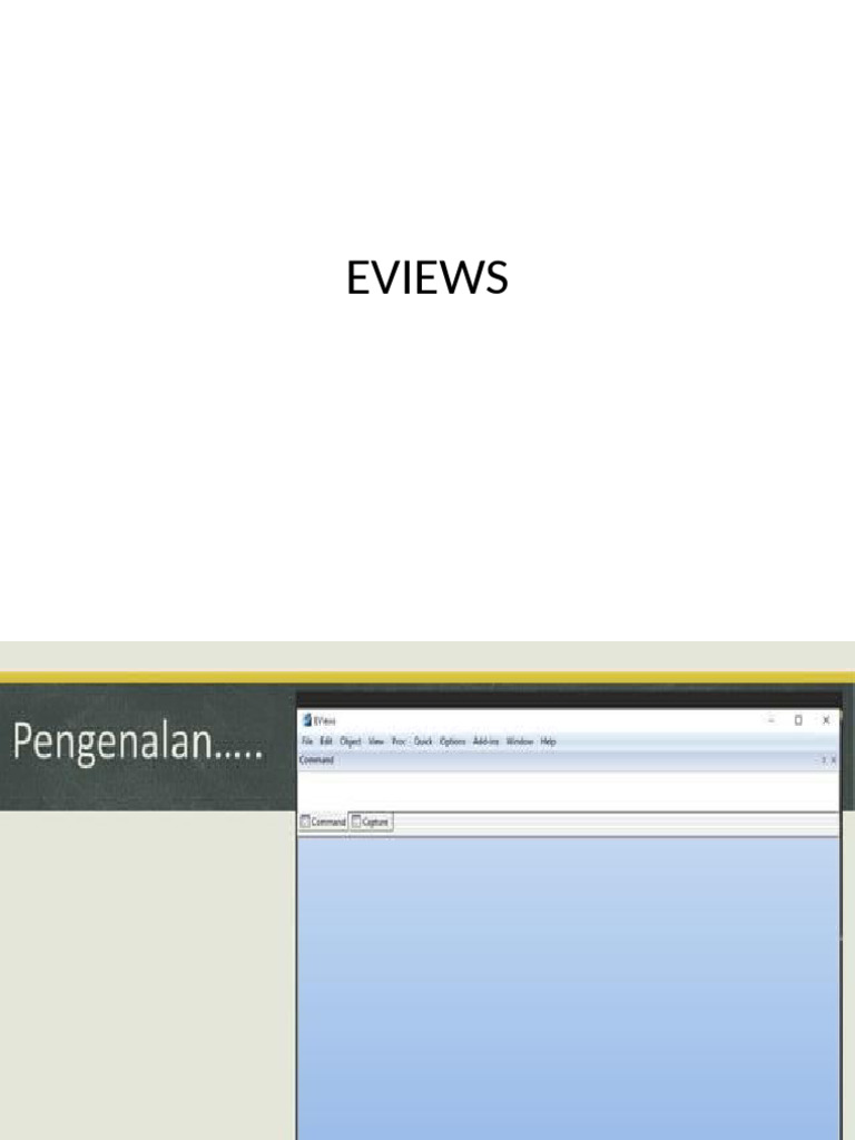 Eviews | PDF
