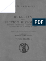 Academie Roumaine - Bulletin de La Section Historique XXVIII.1 (Bucuresti 1947)