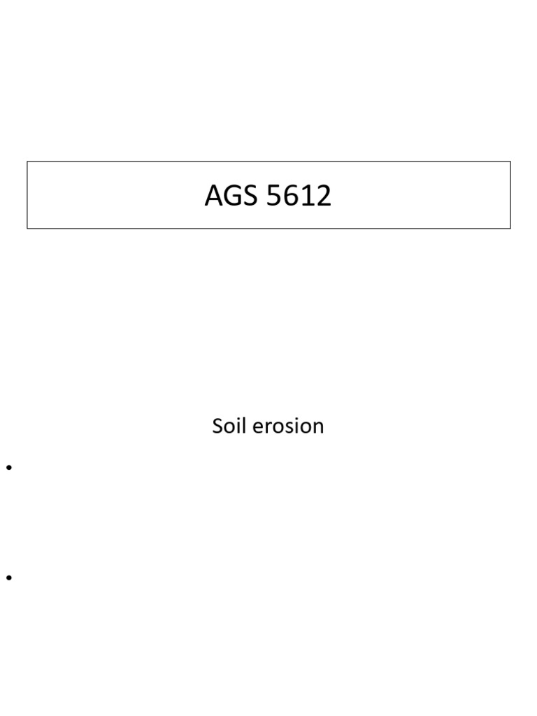 Soil Erosion Control and Processes | PDF | Erosion | Surface Runoff
