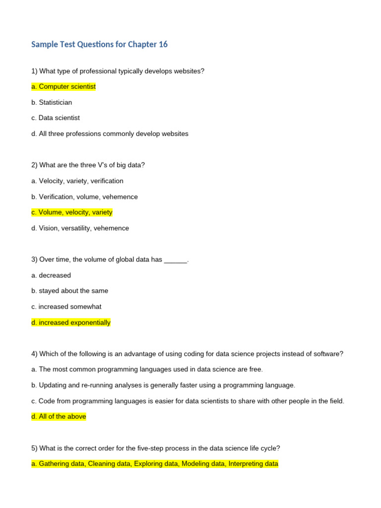 Chapter 16 | PDF | Data Science | Data