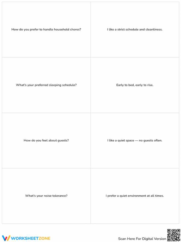 1. How Do You Prefer to Handle Household Chores_ I Like a Strict ...